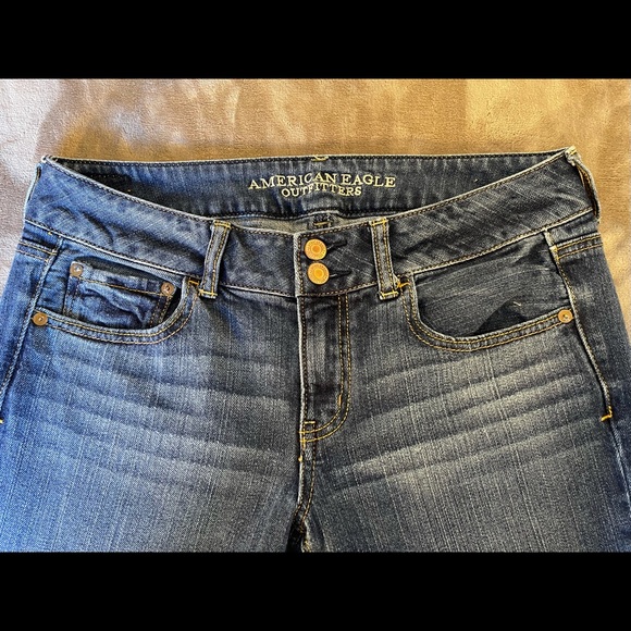 American Eagle Artist Stretch Flare Jeans 8R - Picture 4 of 10